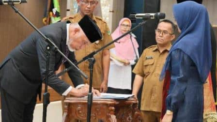 Gubernur Sumbar Lantik 87 Kepala Sekolah Baru, Ini Nama-Namanya