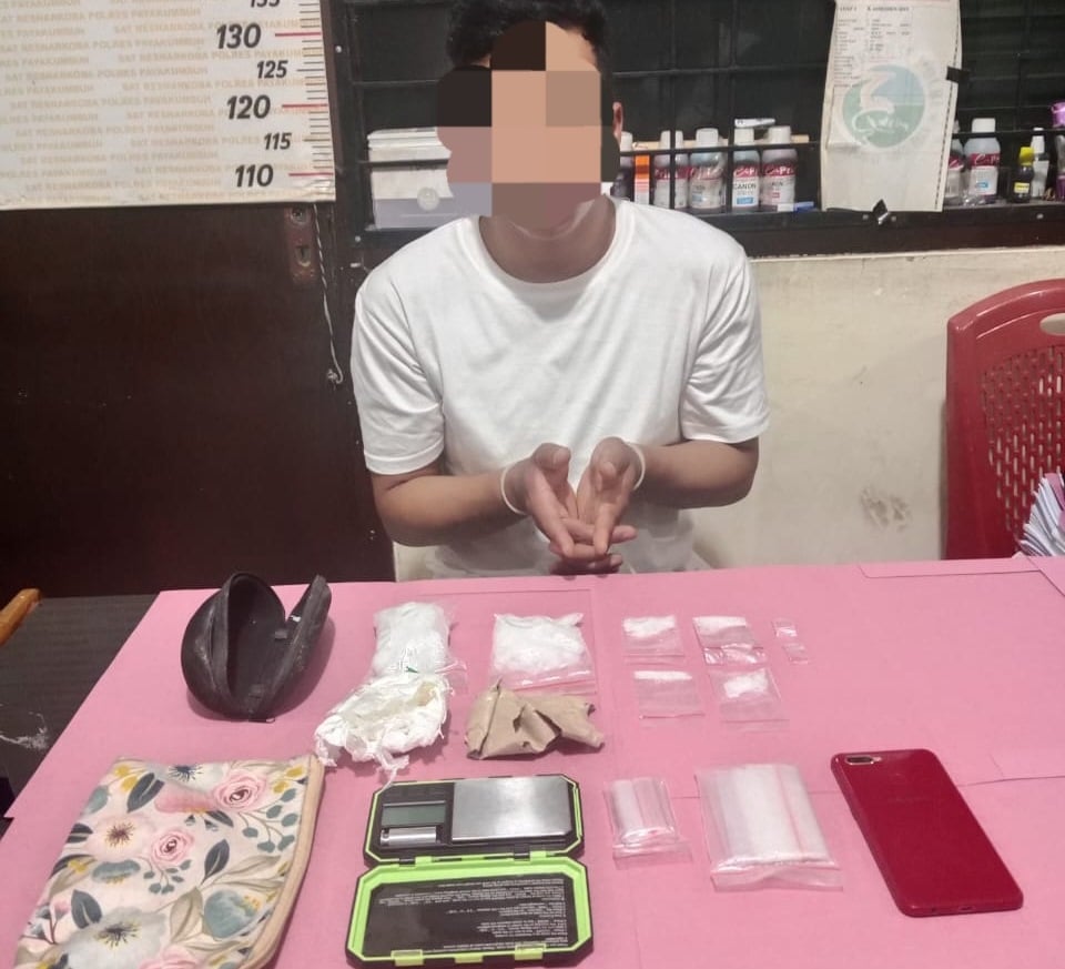 Pengedar Ditangkap, Barang Haram Jenis Sabu Seberat 150 Gram Disita Tim Phantom Polres Payakumbuh