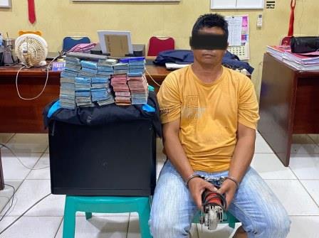 Tim Kalong Polres Pasbar Ringkus Tersangka Pencurian Uang Ratusan Juta di Jalur 32 Kampuang Cibadak