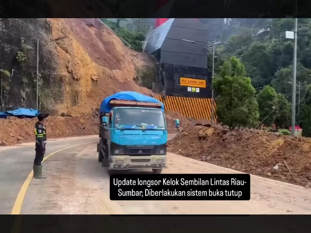 Longsor di Kelok 9: Akses Sumbar–Riau Dibuka Kembali, Warga Diimbau Tetap Waspada