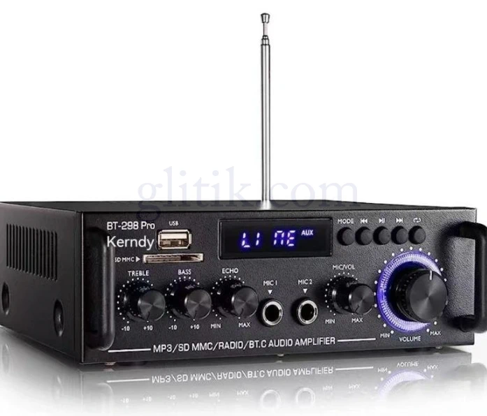 Kerndy BT-298 Pro Echo: Amplifier Multifungsi untuk Pengalaman Audio Maksimal