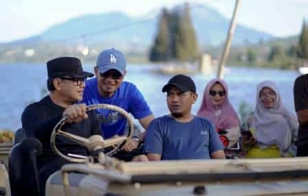 Keindahan Danau Diatas Curi Perhatian, Bima Arya: Potensi Besar 1ni Harus Dikelola dengan Baik