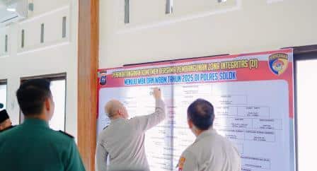 Salut! Polres Solok Berkomitmen Bangun Zona Integritas Menuju WBK dan WBBM 2025