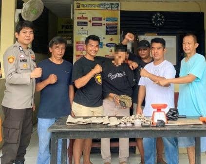 Ketahuan Edarkan Ganja, Oknum Kepala Dusun di Mentawai Ditangkap Polisi