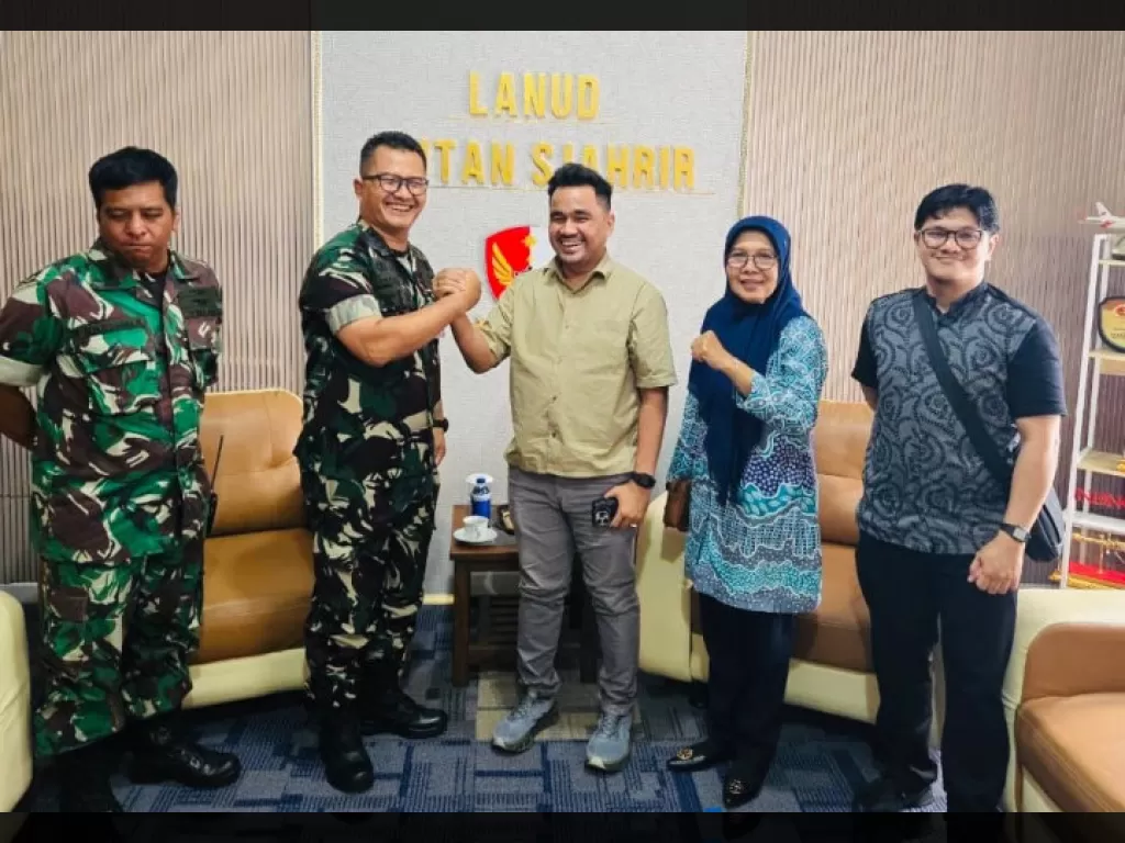 Danlanud Sutan Syahril Padang Apresiasi Gagasan Calon Ketua KONI Sumbar Defri Nasli}