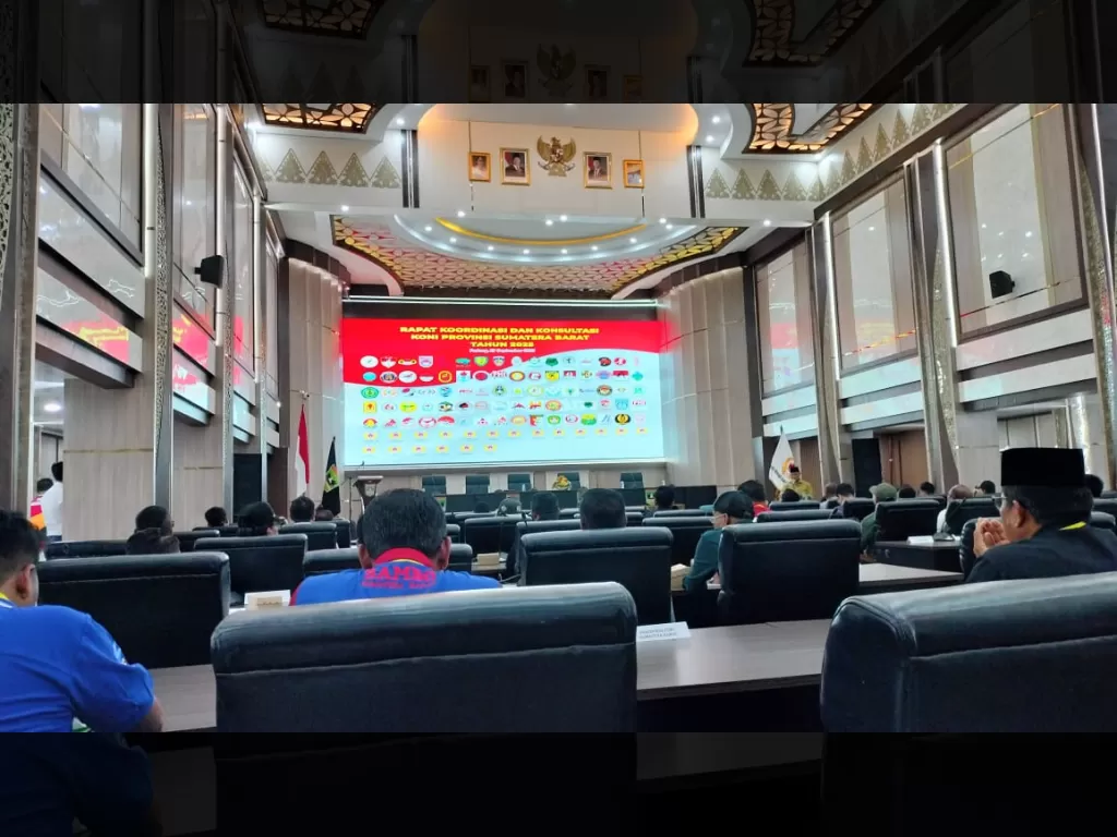 Suasana Rakor KONI Sumbar