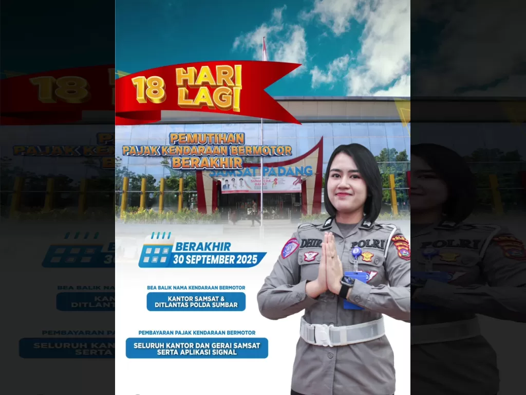 Manfaatkan Kesempatan Emas! Pemutihan Pajak Kendaraan Berakhir 30 September