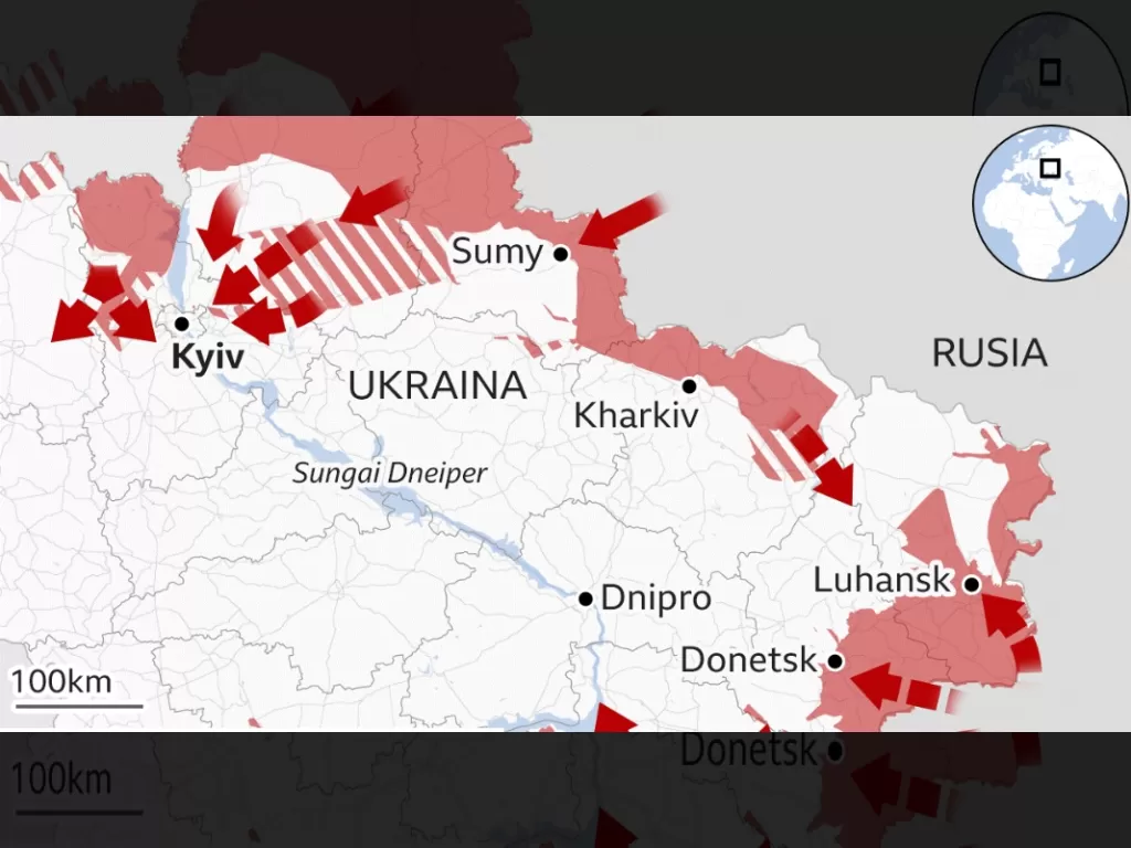 Rusia Gempur Ukraina, G7 Desak Gencatan Senjata