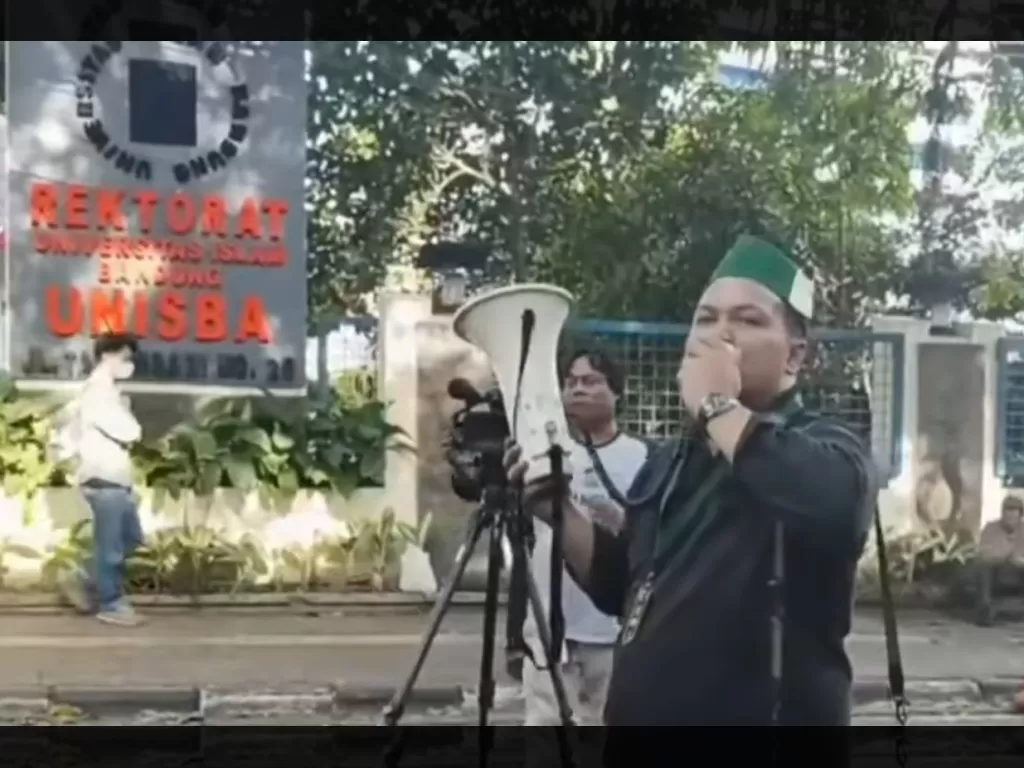 Orator Demo mahasiswa UNISBA