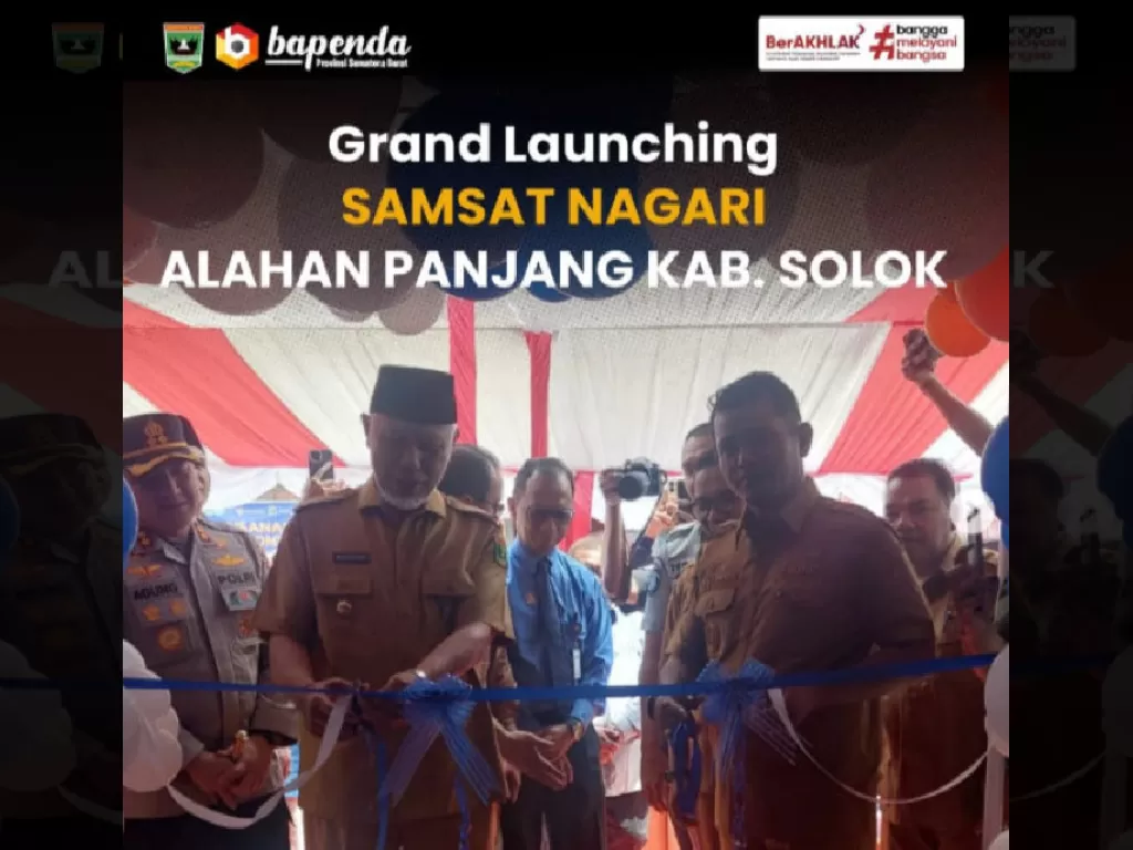 Warga Alahan Panjang Bersukacita, Kini Bayar Pajak Kendaraan Tak Perlu Jauh-Jauh Lagi