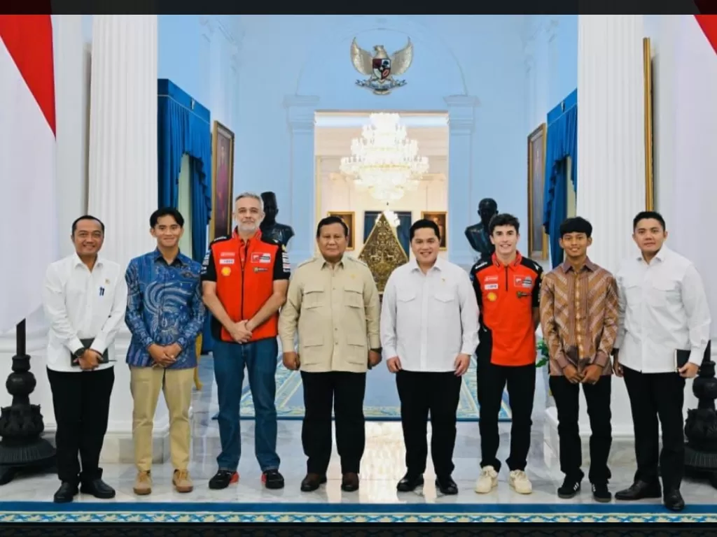 Sesi MotoGP Mandalika Resmi Dibuka, Marquez Disambut di Lombok dan Bertemu Presiden Prabowo