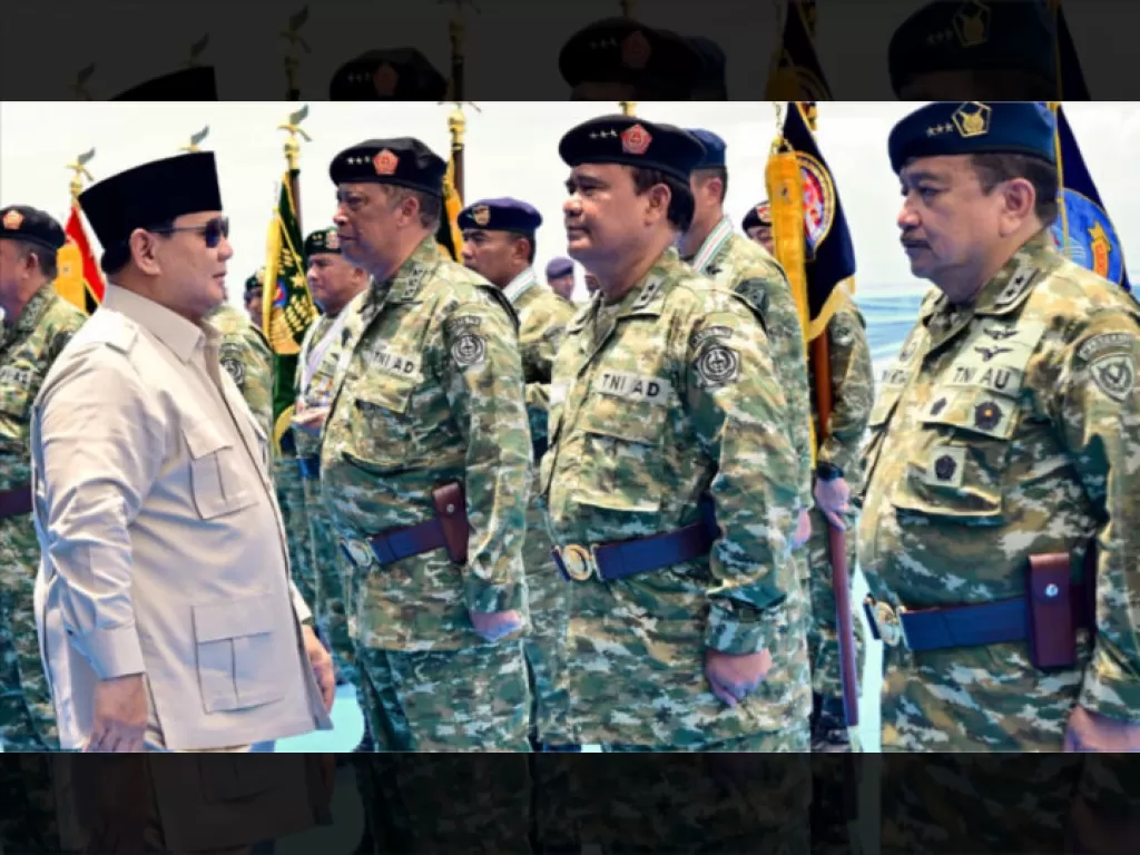 Prabowo Pesan Prajurit TNI Jangan Khianati Bangsa dan Rakyat