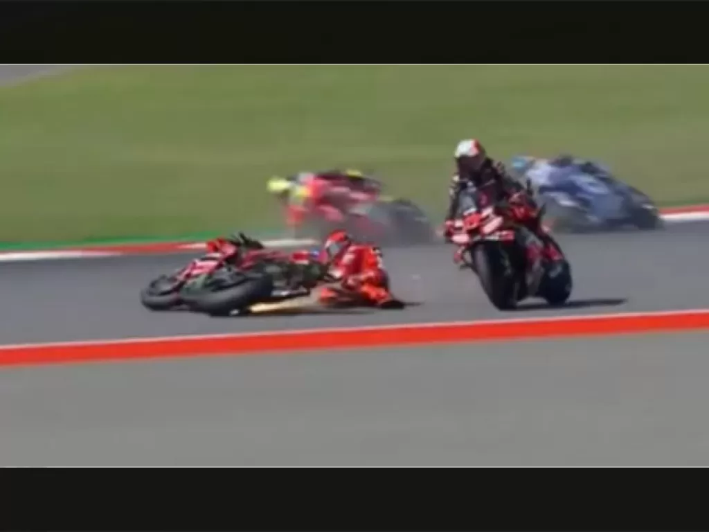 Kutukan Mandalika, Marc Marquez Kembali Gagal Finis dan Alami Cedera Patah Bahu