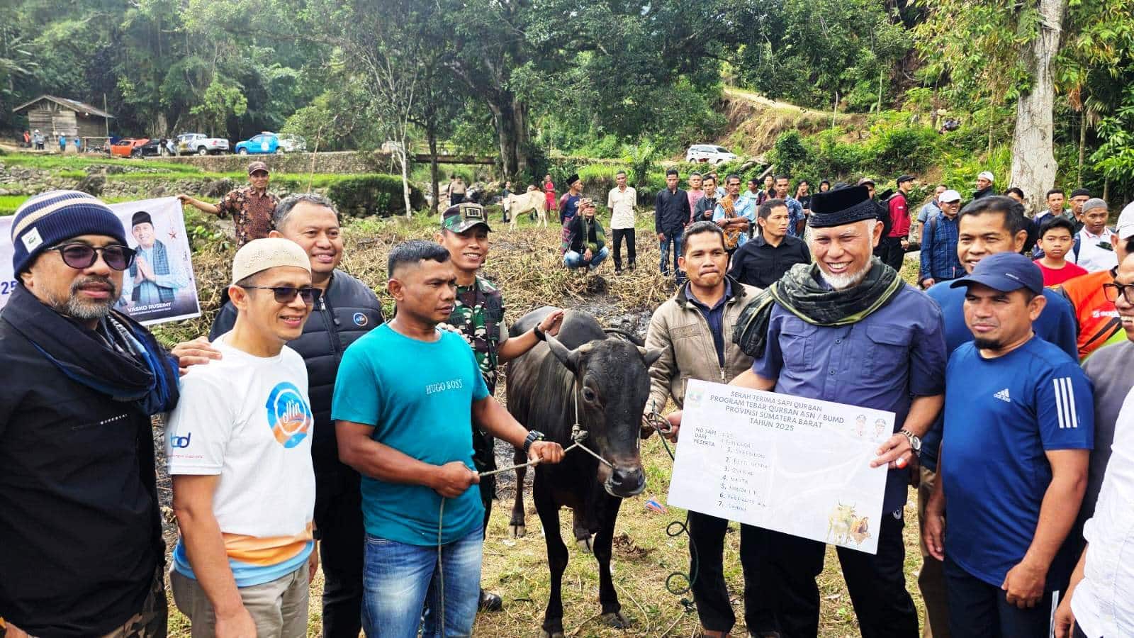 penyerahan sapi